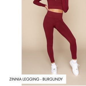 🚫SOLD🚫 BNWT - TALA Zinnia Legging Burgundy XS regular